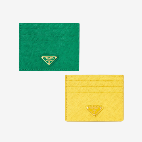 프라다 여성 삼각로고 사피아노 카드 지갑 [2가지색상] 1MC025 QHH